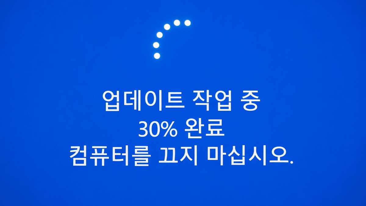 Read more about the article 윈도우 업데이트 무기한 연기 방법 (자동 업데이트 끄기 완벽 가이드)
